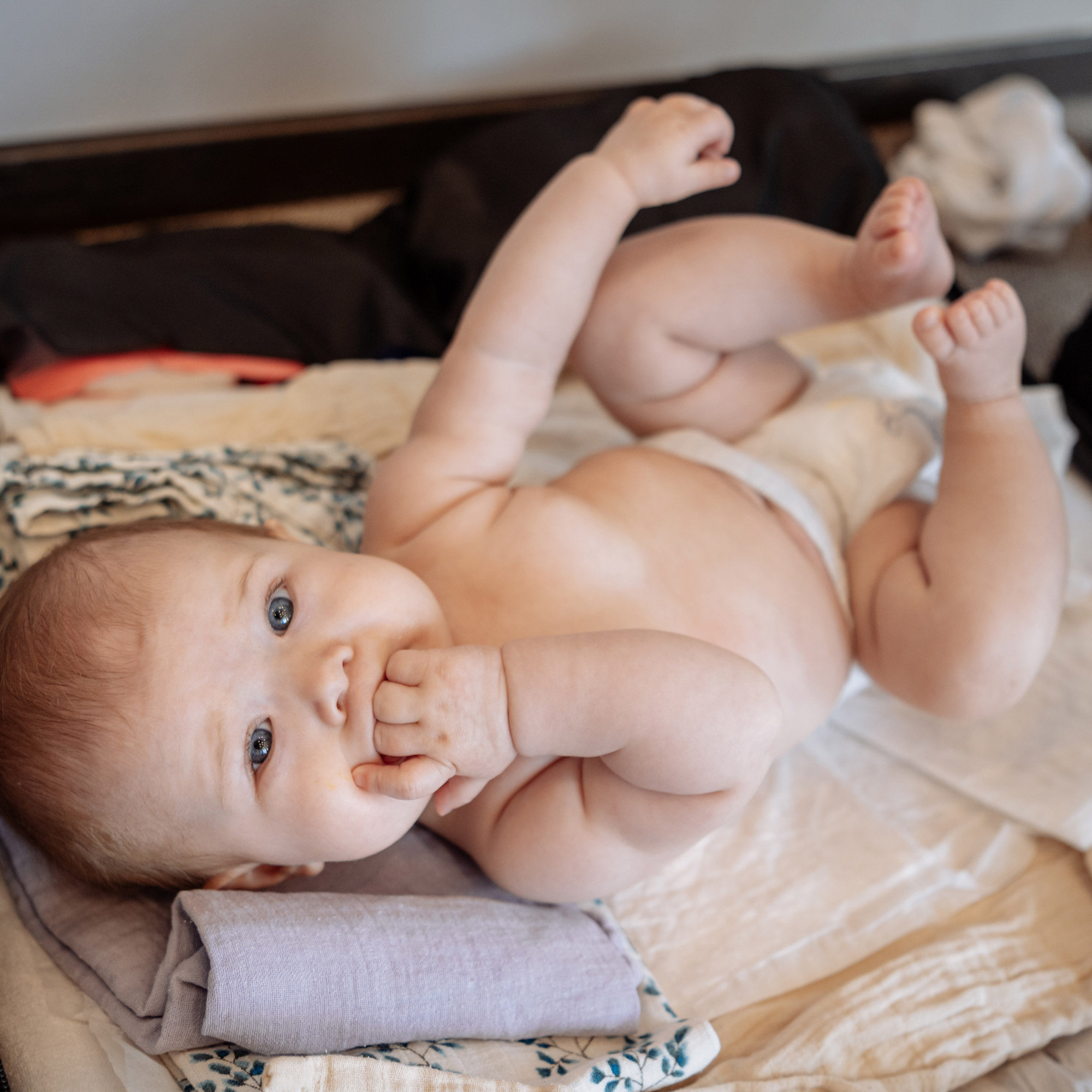 Infant massage and stimulus